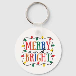 Chaveiro Natal Alegre e Brilhante