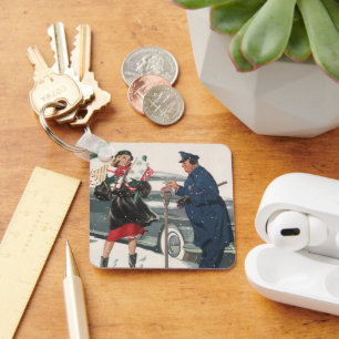 Chaveiro Natal Antigo, Compras Presentes Policial