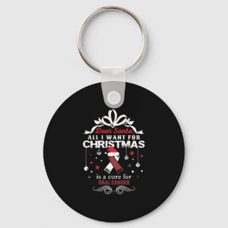 Chaveiro Natal - Camisa de Sensibilização Oral do Cancer