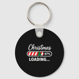 Chaveiro Natal Carregando 67% Engraçado 6 7 Meme Natal Gen