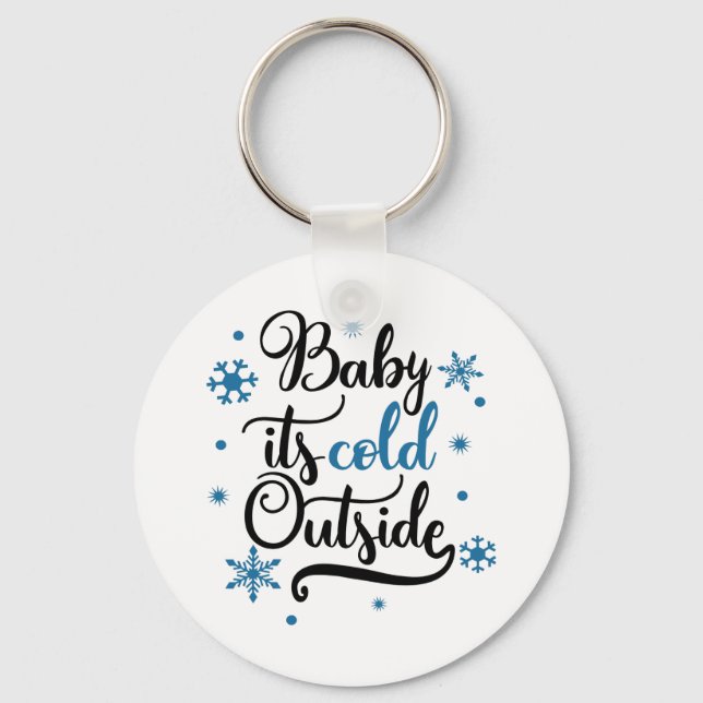 Chaveiro Natal da Typografia Divertida (Frente)