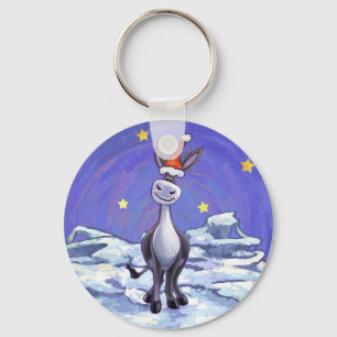 Chaveiro Natal de Donkey