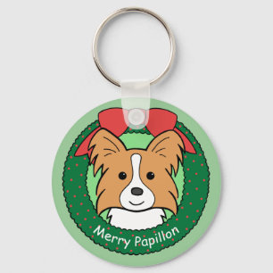 Chaveiro Natal de Papillon
