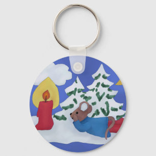 Chaveiro Natal de rato