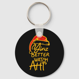 Chaveiro Natal de Yinzer Pittsburgh Papai Noel Yinz Melhor 