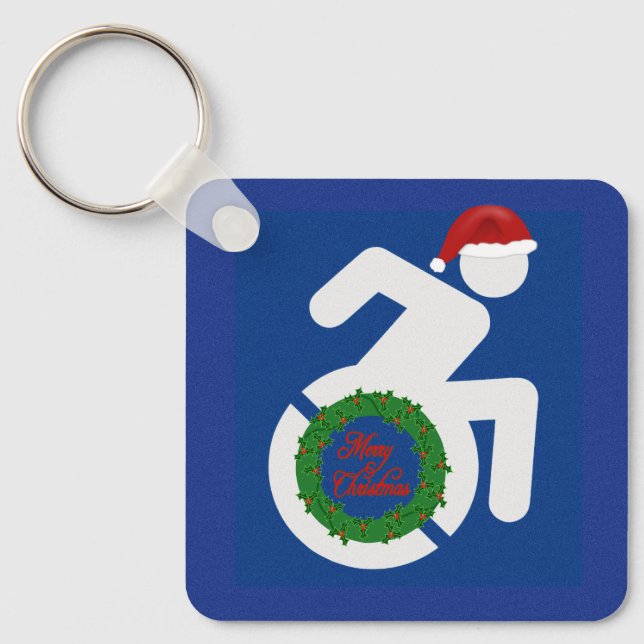 Chaveiro Natal Deficientes (Frente)