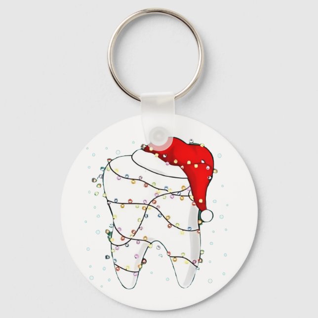Chaveiro Natal Dental Dunny Dentist Holiday (Frente)