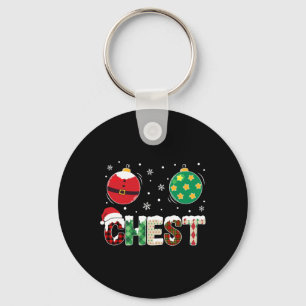 Chaveiro Natal Diversão Casal Correspondente Família Castan