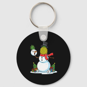 Chaveiro Natal Divertido Ne Boneco de Neve Xmas Homens Mulh