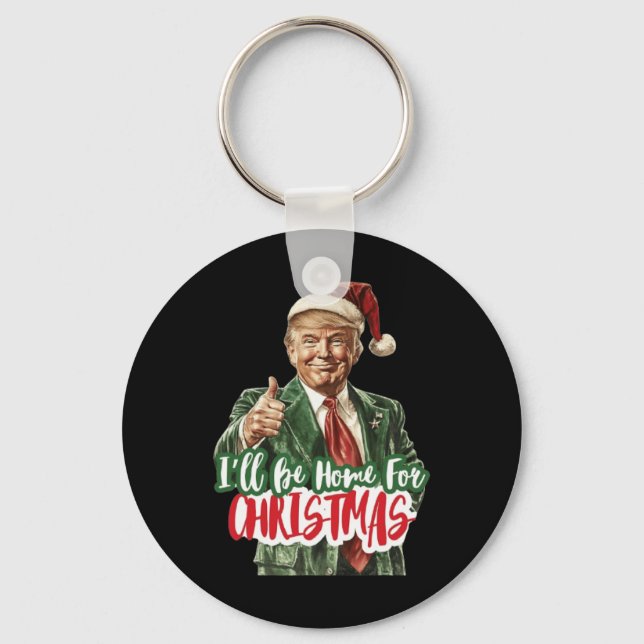 Chaveiro Natal Donald Trump Presidente 2024 Dançar Funn (Frente)