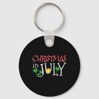Chaveiro Natal Em Julho Feliz Natal Verão Engraçado San