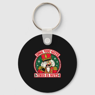 Chaveiro Natal engraçado omg pessoal isso é louco quebra-no