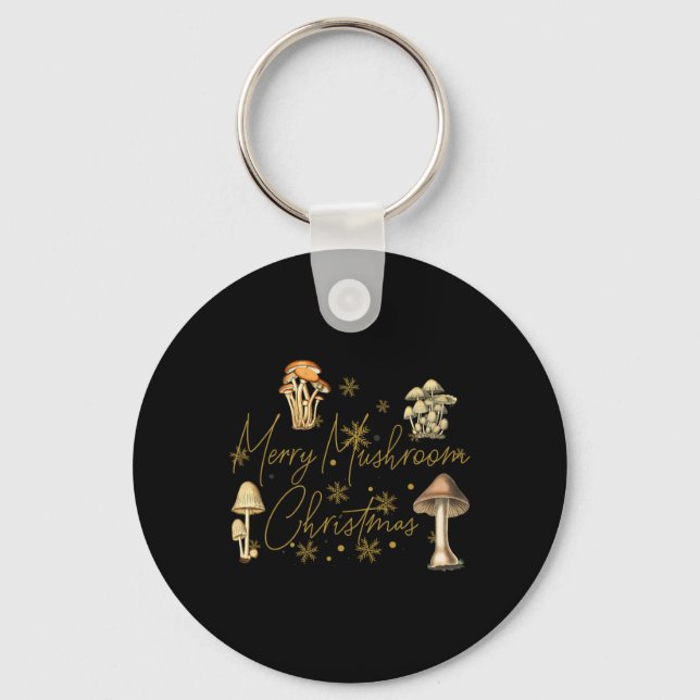 Chaveiro Natal Fungo Alegre  (Frente)