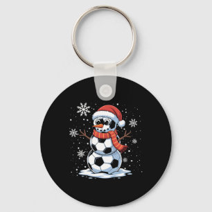 Chaveiro Natal Futebol Boneco de Neve Natal Mulheres Homens