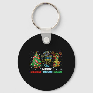 Chaveiro Natal Hanukkah Kwanzaa Feliz Feriados Corresponden