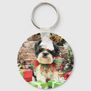 Chaveiro Natal - Lhasa Apso - Parker