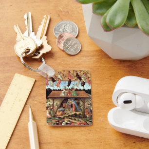 Chaveiro Natal Natividade, Nascimento do Cristo de Botticel