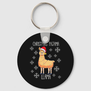 Chaveiro Natal Pajama Llama