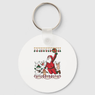 Chaveiro Natal Papai Noel Volei Boneco de Neve Rena