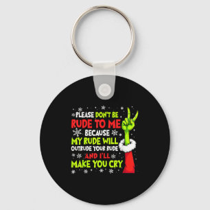 Chaveiro Natal, por favor não seja rude comigo porque meu r