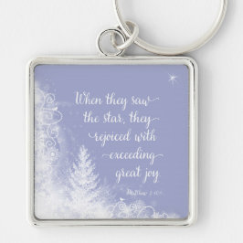 Chaveiro Natal - Quando Viram a Estrela