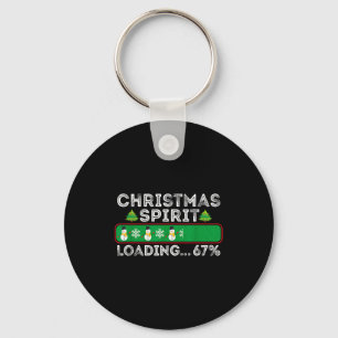 Chaveiro Natal Srit Carregando 67 Seis Sete Meme Engraçado 