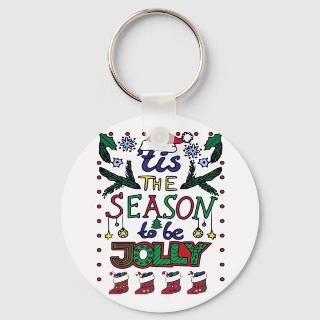 Chaveiro Natal Tis A Época (Frente)