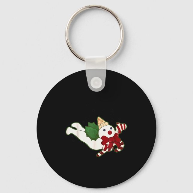 Chaveiro Natal Tradicional de Nova Orleans Sr Bingle Homens (Frente)