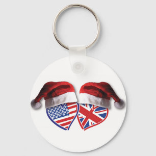 Chaveiro Natal UK Patriotic Heats
