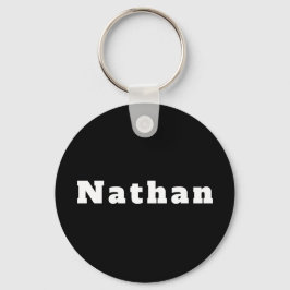 Chaveiro Nathan schwarz weiß
