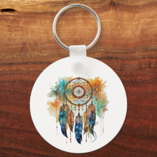CHAVEIRO NATIVE AMERICAN DREAM CATCHER