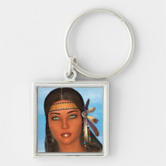 Chaveiro Native American Girl