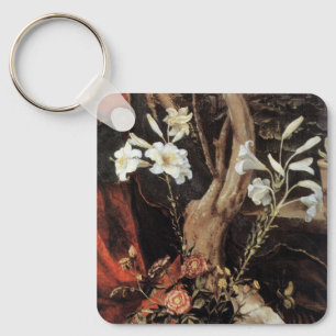 CHAVEIRO NATIVIDADE COM LILLES BRANCO - MÁGICA DO NATAL