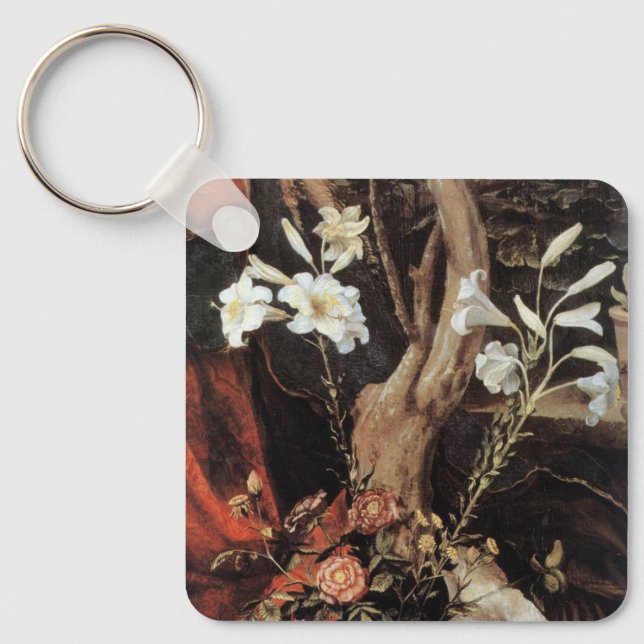 CHAVEIRO NATIVIDADE COM VIAS BRANCAS - MÁGICA DO NATAL (Frente)