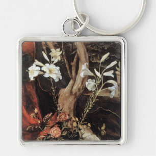 CHAVEIRO NATIVIDADE COM VIAS BRANCAS - MÁGICA DO NATAL