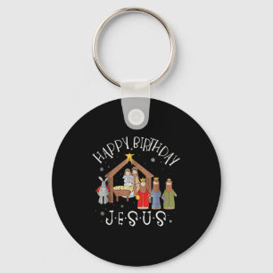 Chaveiro Natividade Feliz Aniversário Jesus Natal Natividad