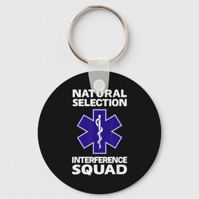 Chaveiro Natural Selection Interference Squad Paramedic Fun (Frente)