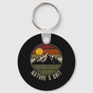 Chaveiro Nature E - Montanhas Engraçadas Vintage Caminhadas