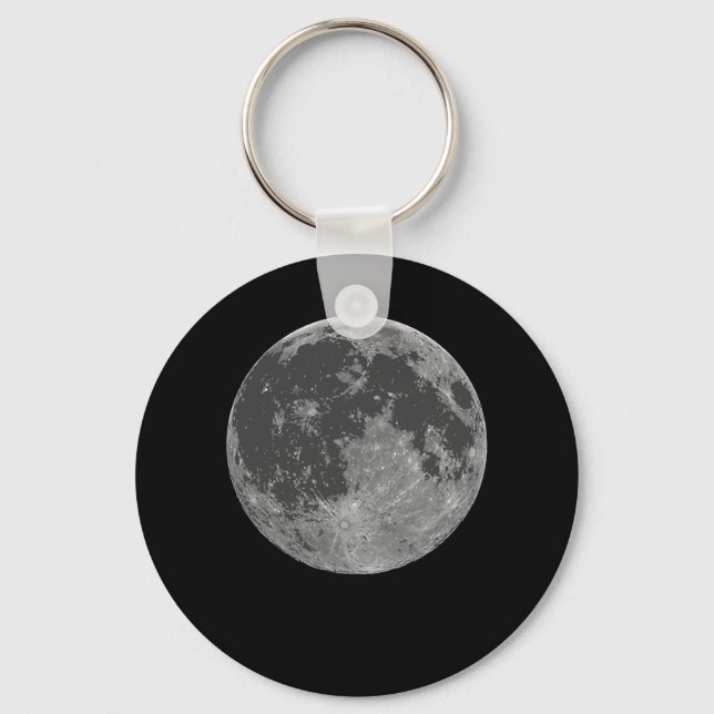 Chaveiro Natureza da Lua Completa (Frente)