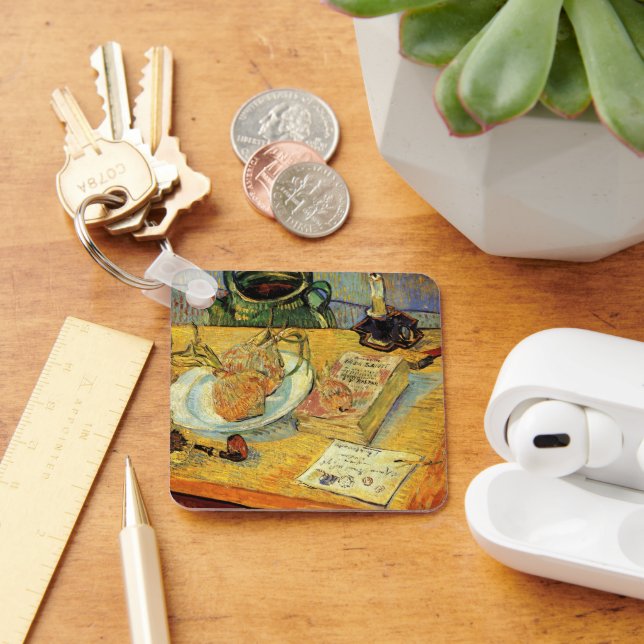 Chaveiro Natureza Morta com Quadro de Desenho por Vincent v (Mesa)