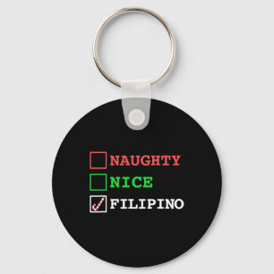 Chaveiro Naughn Nice Filipino Funny Christmas Filipinas