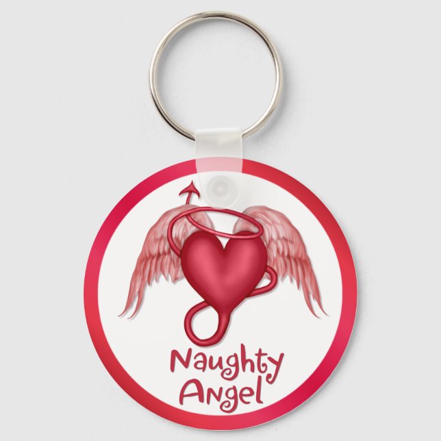 Chaveiro Naughty Angel (Frente)