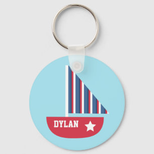 Chaveiro Náutico De Caieira Para Pequenos Marinheiros