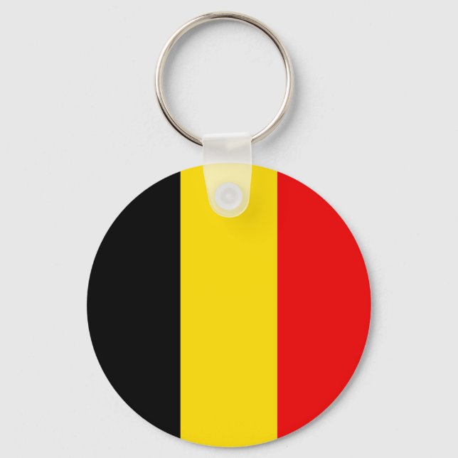Chaveiro Naval Jack Of Belgium (Bélgica) (Frente)