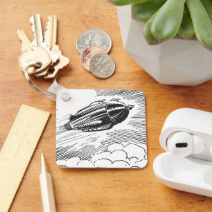 Chaveiro Nave espacial Rocket da ficção científica do