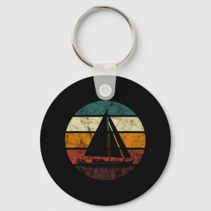 Chaveiro Navegação em veleiro Retro Vintage Sailor Bo