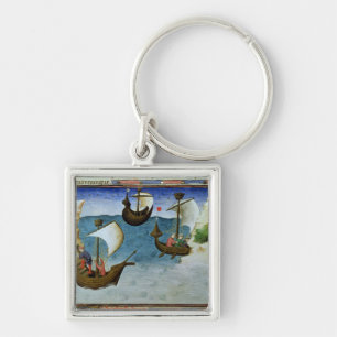 Chaveiro Navegadores que usam um astrolabe