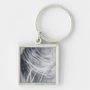 Chaveiro Navio atravessa o oceano Pacífico norte