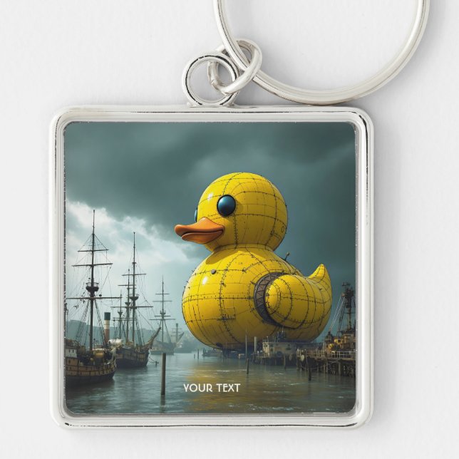 Chaveiro Navio de Guerra do Pato Fantasy (Frente)