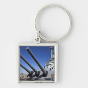 Chaveiro Navio de guerra USS Alabama no Memorial Battleship